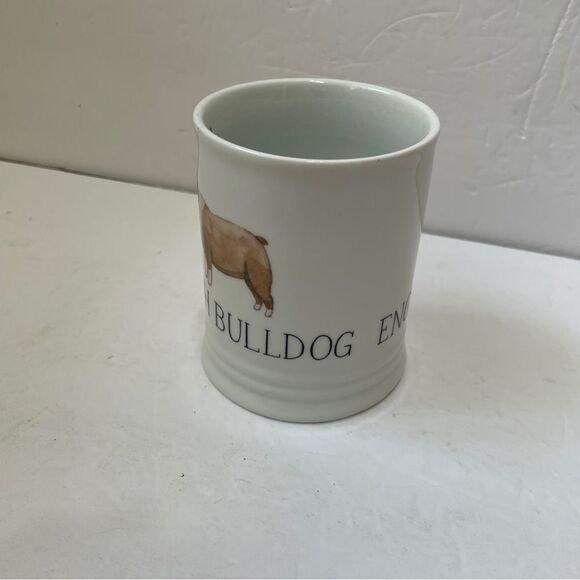 JULIANNA SWANEY FOR FRINGE ENGLISH‎ BULLDOG CERAMIC MUG - Picture 3 of 5